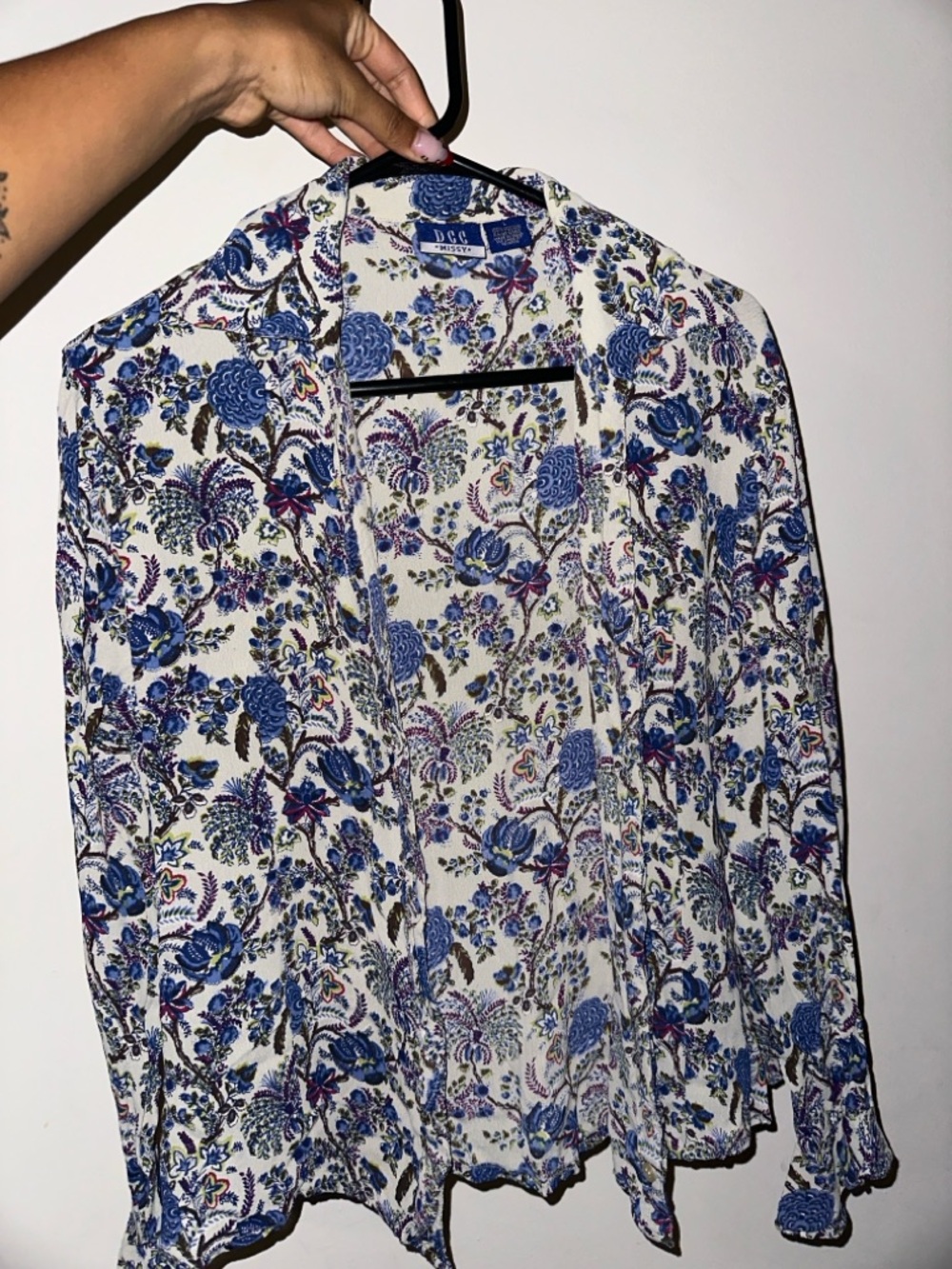 DCC Missy Floral button down